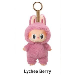 Pop Mart The Monsters Exciting Macaron Plush Pendant Labubu Lychee Berry